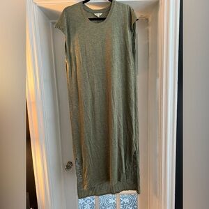 Madewell midi T shirt dress